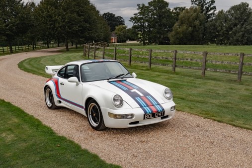 Martini inspired Porsche 911 ‘RSR’ Tribute to head under the hammer 